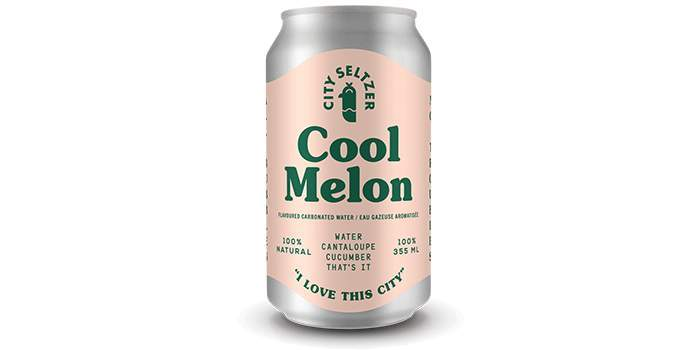City Seltzer - Cool Melon - 6 Pack-Bridgehead-